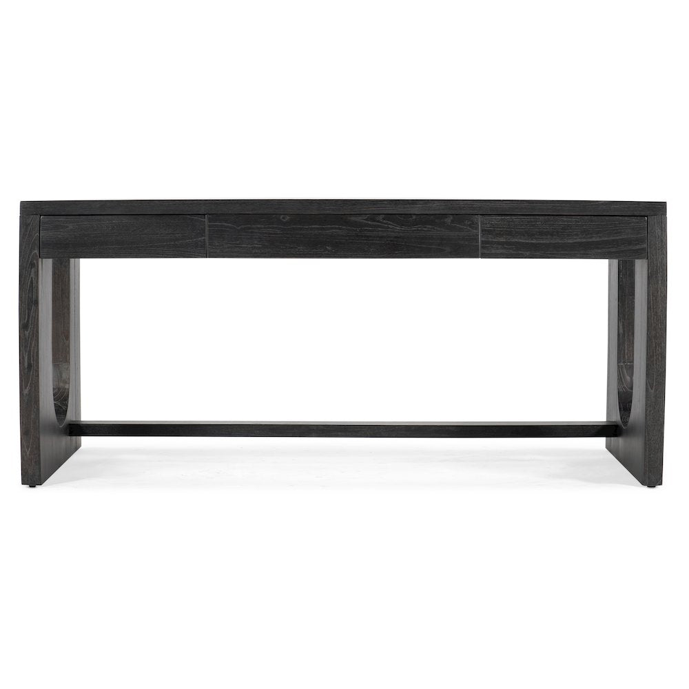 Hooker Furniture Commerce & Market Mindi Veneers Writing Desk in Black