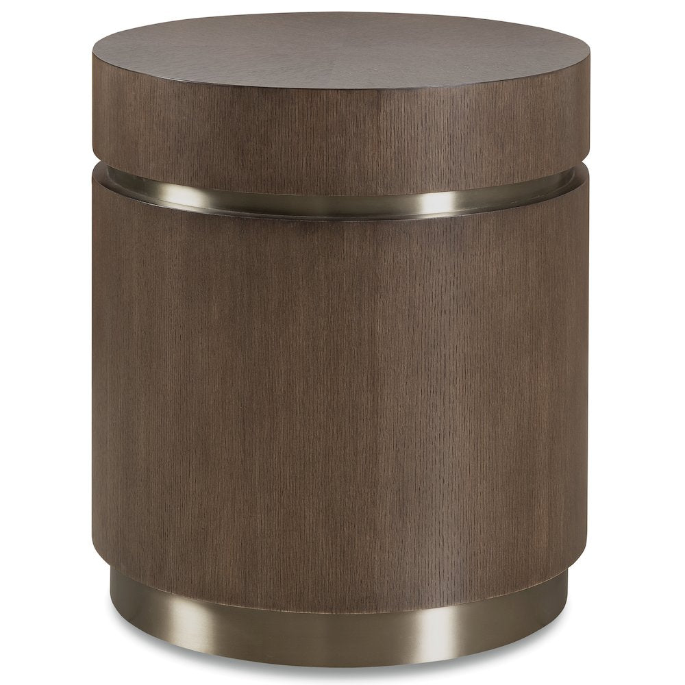 Commerce and Market Roll With It Round End Table