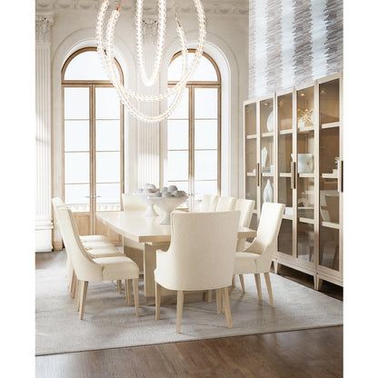 Westwood Upholstered Side Chair in Ivory Fabric by Hooker Furnishings