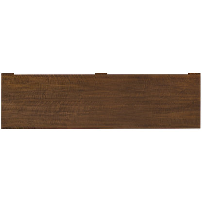 Archives Eight-Drawer Dresser in Dark Natural Wood Finish by Hooker