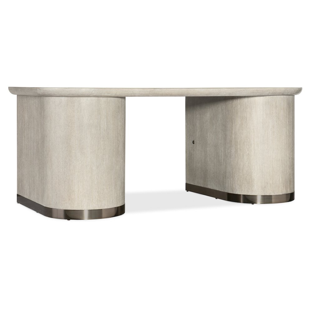 Modern Mood Executive Wood Desk in Natural by Hooker Furniture