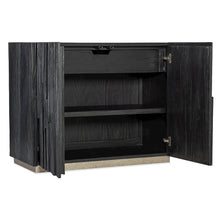 Hooker Furniture Chapman Veneers Shou Sugi Ban Accent Chest in Black