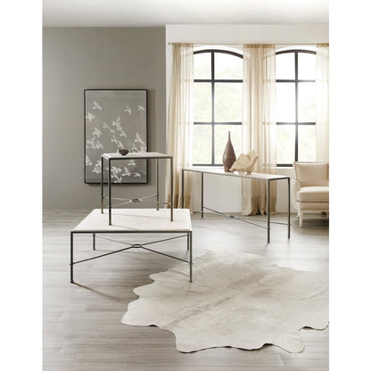 Metal Cocktail Table in Gray by Hooker Furniture