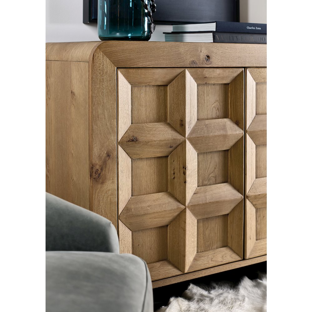 Commerce and Market Haven Accent Chest in Natural Wood Finish by Hooker