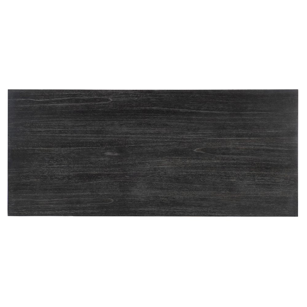 Hooker Furniture Commerce & Market Mindi Veneers Writing Desk in Black
