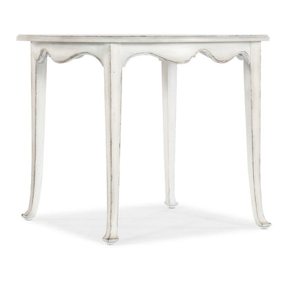 Charleston Wood Breakfast Table in Magnolia White by Hooker Furnishings