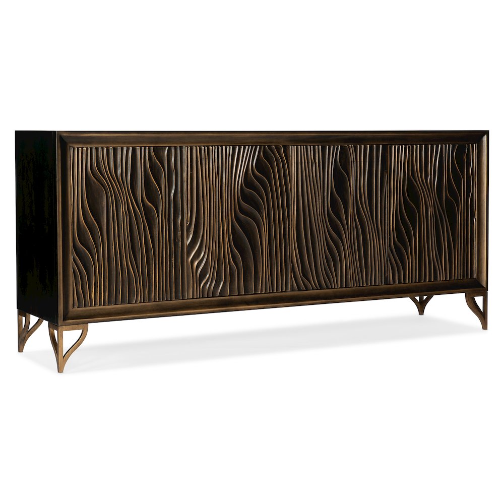 Hooker Furniture Home Entertainement Melange Mountgomery Four Door Credenza