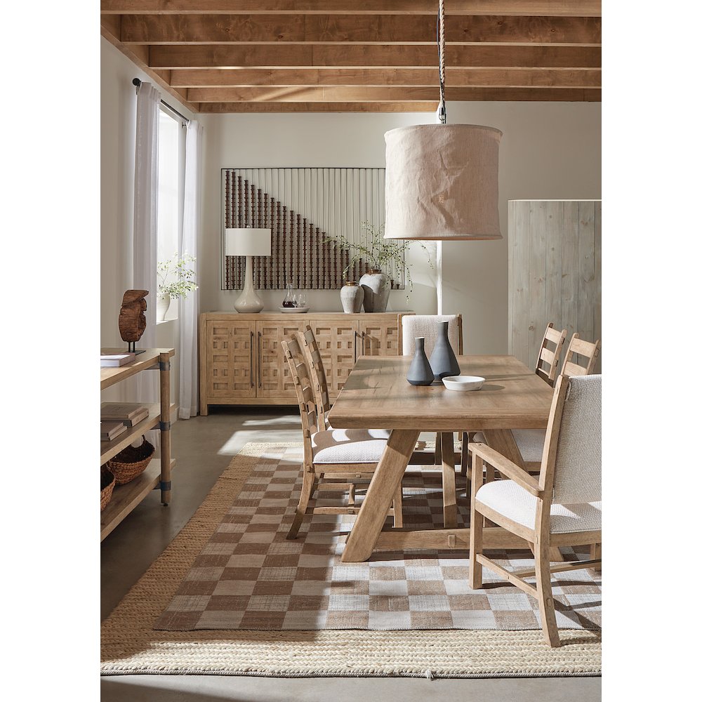 Vineyard Row Buffet in Light Natural Wood by Hooker Furnishings