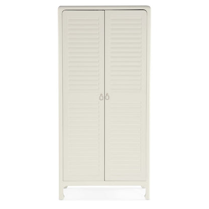 Hooker Furniture Serenity Cape May Wardrobe Armoire White Shell/Light Champagne