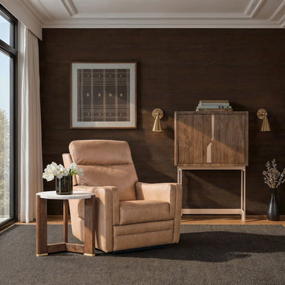 Thyme Power Recliner with Power Headrest, Lumbar & Lift