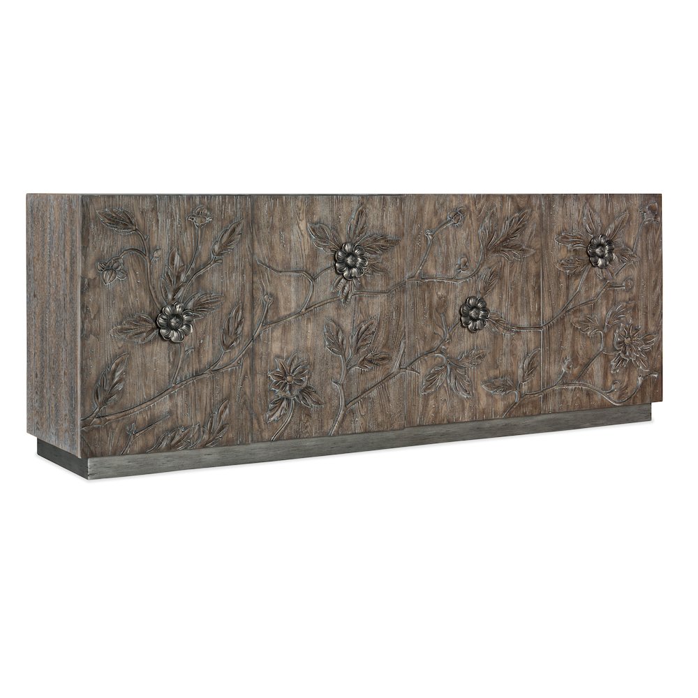Hooker Furniture Living Room Melange Florence Four Door Credenza