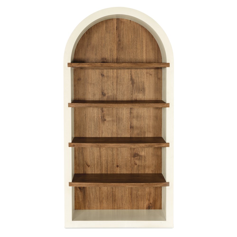 Hooker Furniture Big Sky Veneers Wood Tahoe Etagere in White