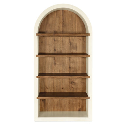 Hooker Furniture Big Sky Veneers Wood Tahoe Etagere in White