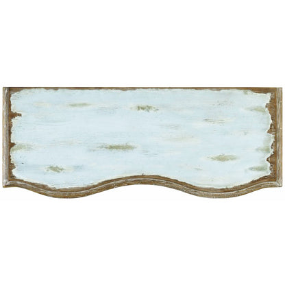 Chatelet 3 Drawer Wood Accent Chest in Distressed Blue by Hooker Furniture