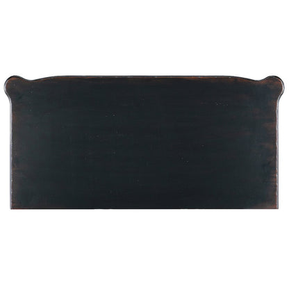 Hooker Furniture Charleston 5-Drawer Wood Chest in Black Cherry
