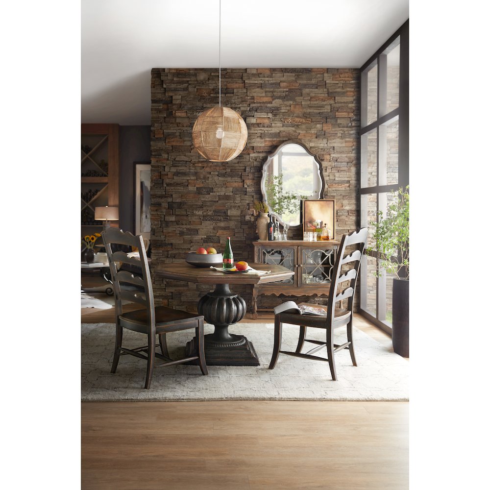 Hooker Furniture Hill Country Twin Sisters Ladderback Side Chair