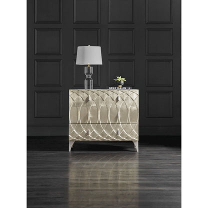 Hooker Furniture Living Room Melange Mathilda Three Drawer Chest