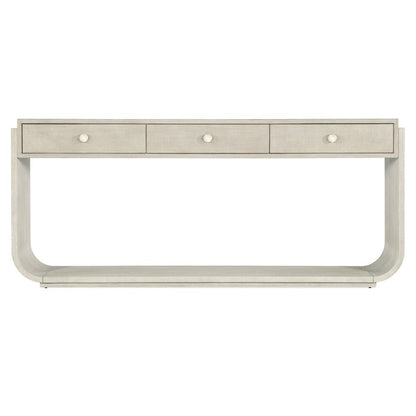 Modern Mood Wood Console Table in Natural by Hooker Furniture