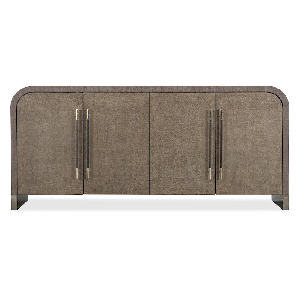 Modern Mood Wood Buffet in Brown by Hooker Furniture