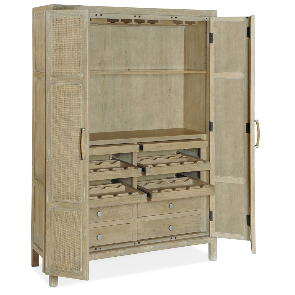 Hooker Furniture Bar and Game Room Surfrider Bar Cabinet