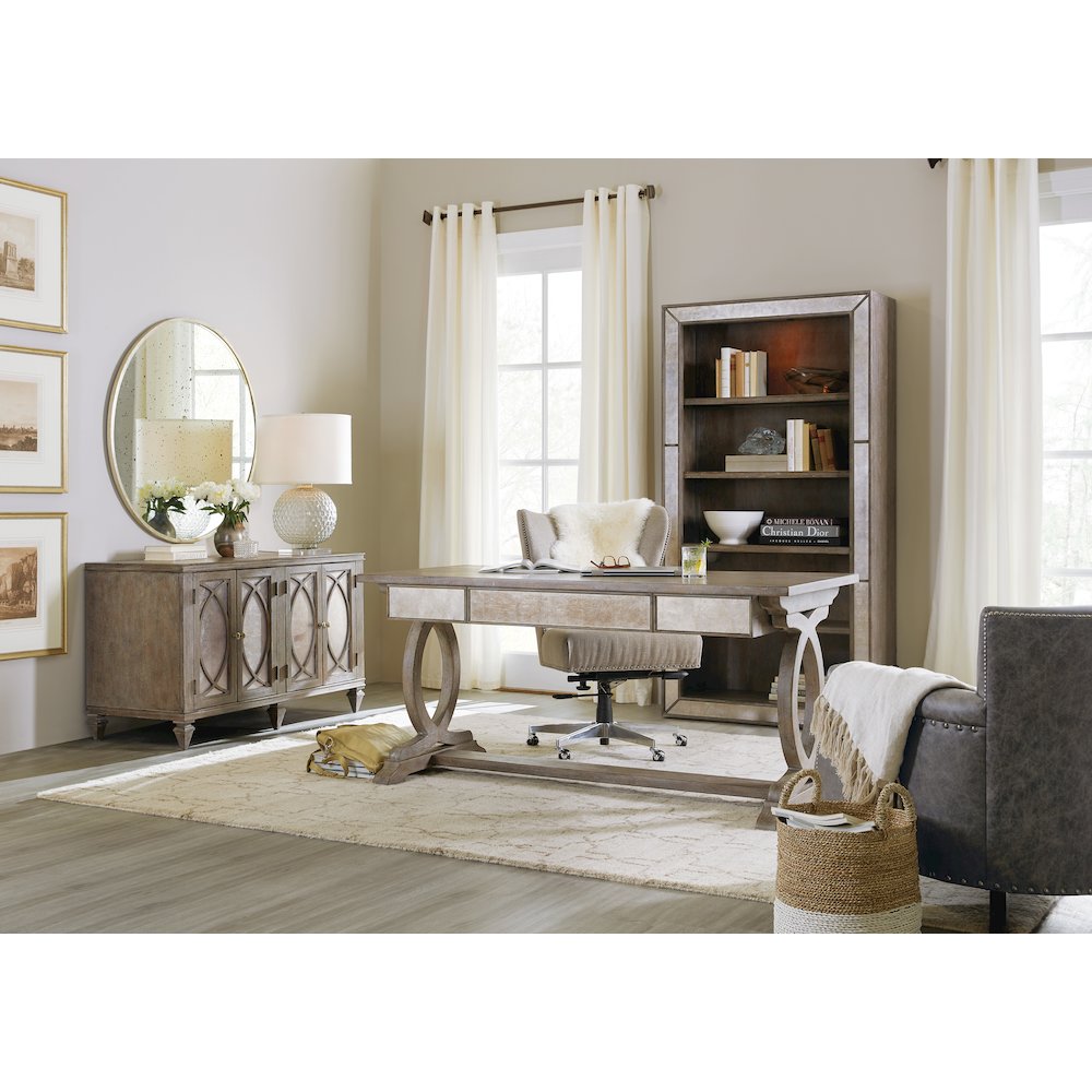 Rustic Glam Bookcase