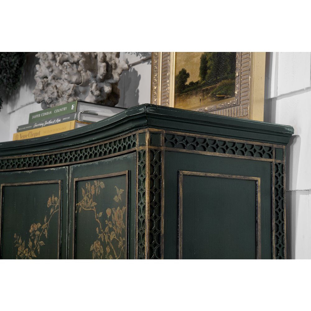 Charleston Two-Door Wood Accent Chest in Charleston Green by Hooker Furniture