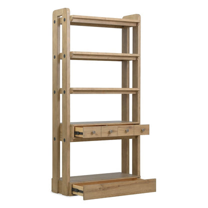 Kalamazoo Bookcase In Natural Wood Finish by Hooker Furnishings
