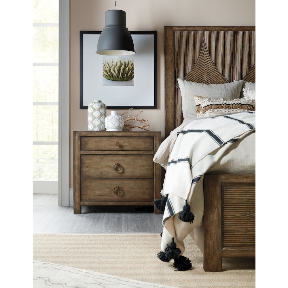 Hooker Furniture Bedroom Sundance Three-Drawer Nightstand