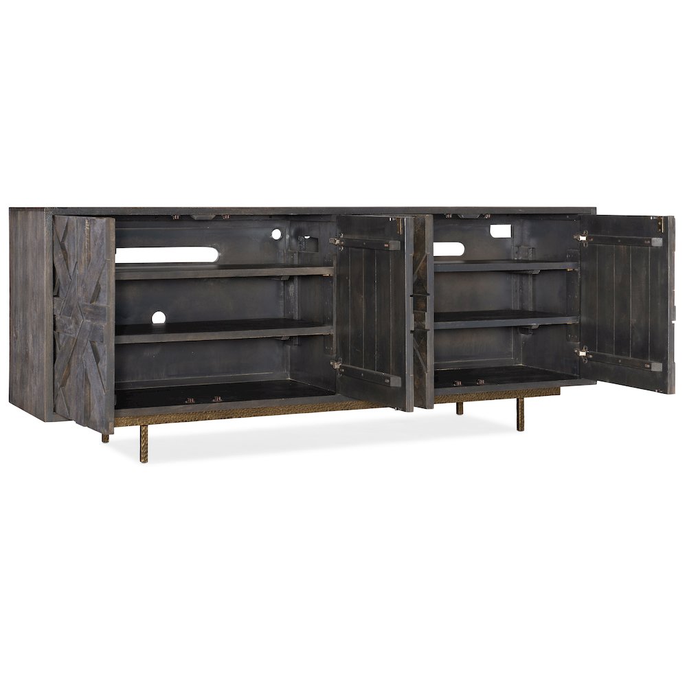 Commerce & Market Layers Credenza in Brown Wood by Hooker Furniture