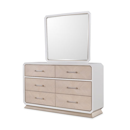 Dior White/Champagne 5-piece Bedroom Set, Queen