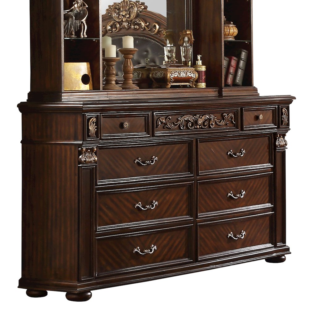 Aspen Classic Rich Cherry 4-Piece Bedroom Set, King