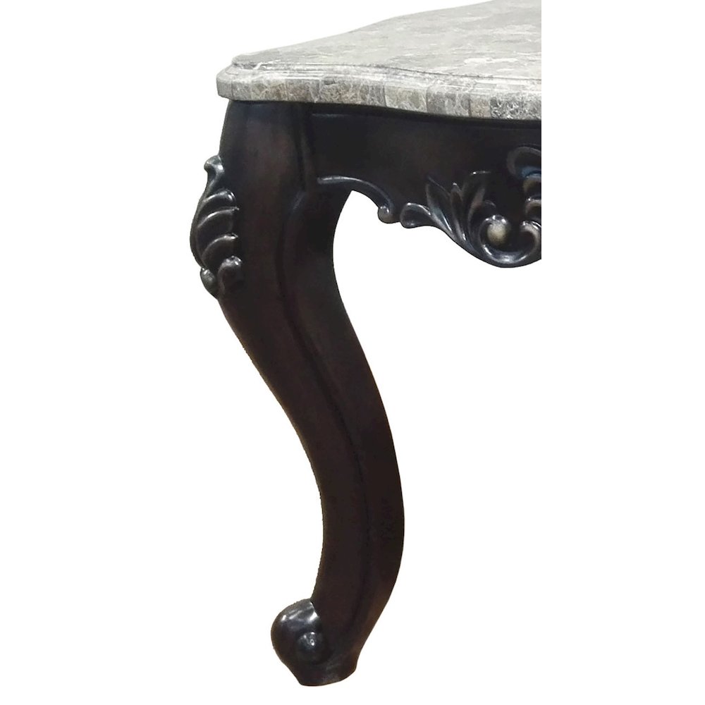 Aroma Carved Wood Coffee Table