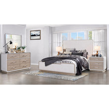 Dior White/Champagne 4-piece Bedroom Set, Queen
