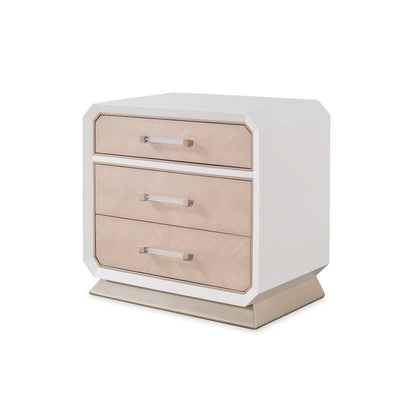 Dior White/Champagne 5-piece Bedroom Set, Queen