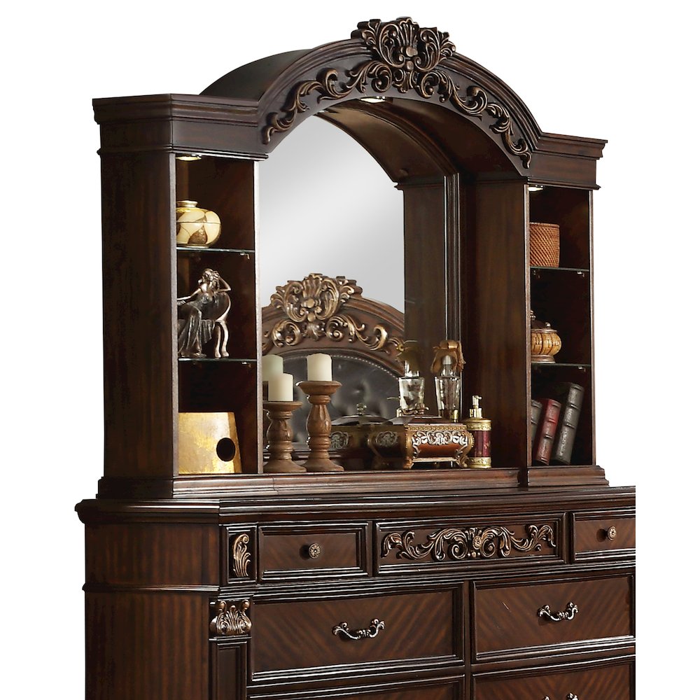 Aspen Classic Rich Cherry 5-Piece Bedroom Set, King