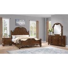 Isabella Cherry Brown 4-Piece Bedroom Set, King