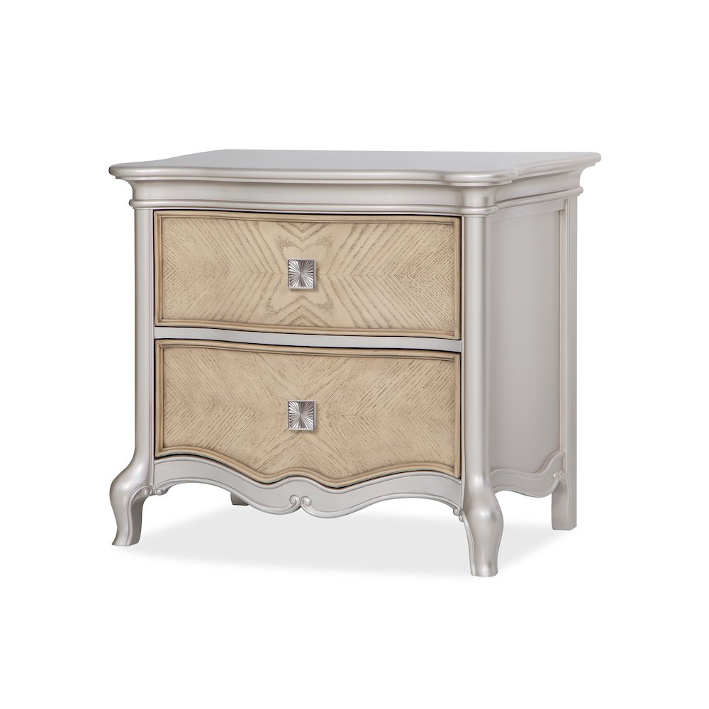 Paris Ivory Panel 5-Piece Bedroom Set, King