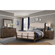 Marina Cherry Brown 4-Piece Bedroom Set, Queen