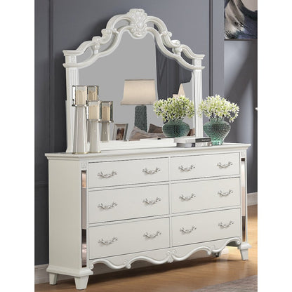 Sonia Pearl Tufted 4-Piece Bedroom Set, King