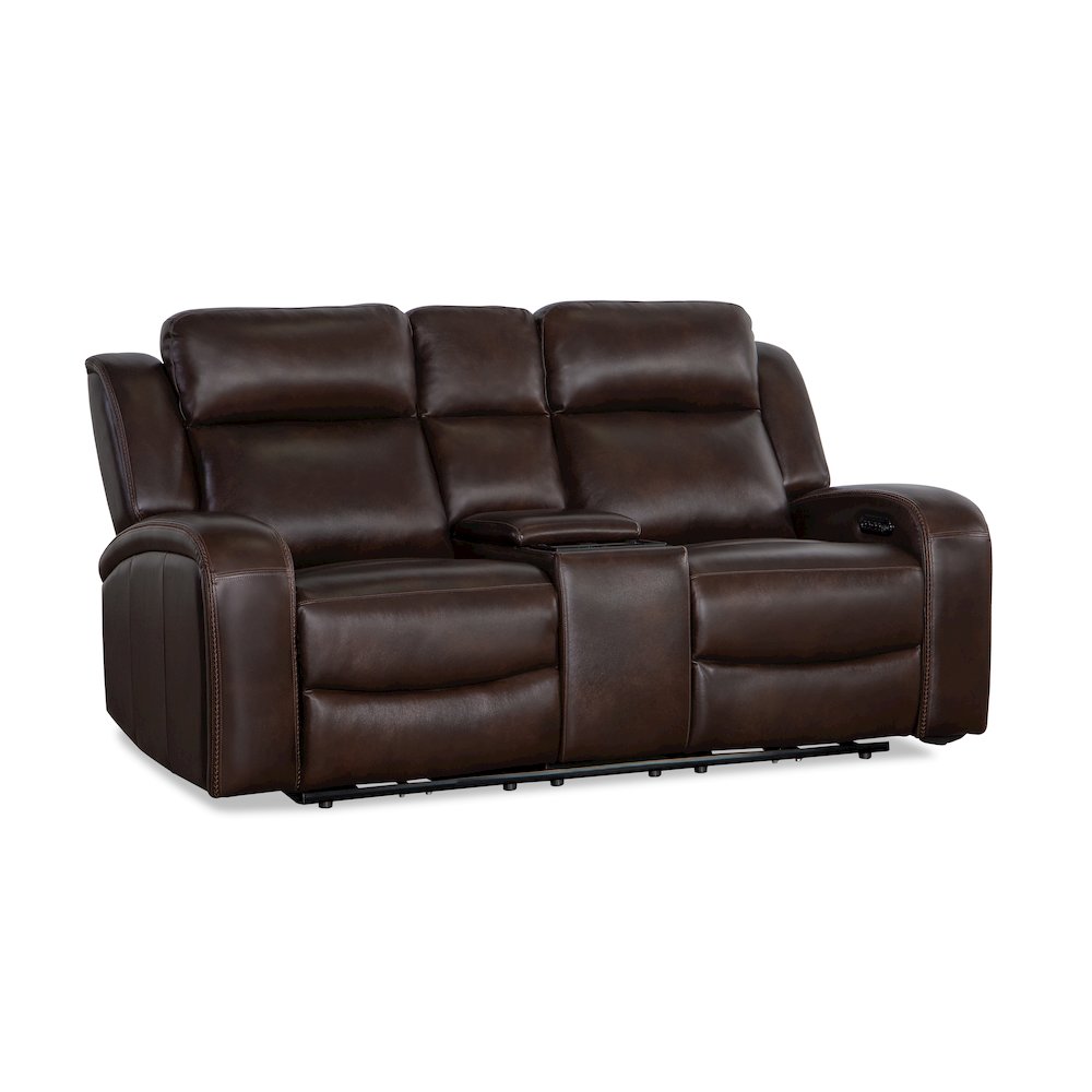 Logan Top Grain Italian Leather 2-piece Living Room Set