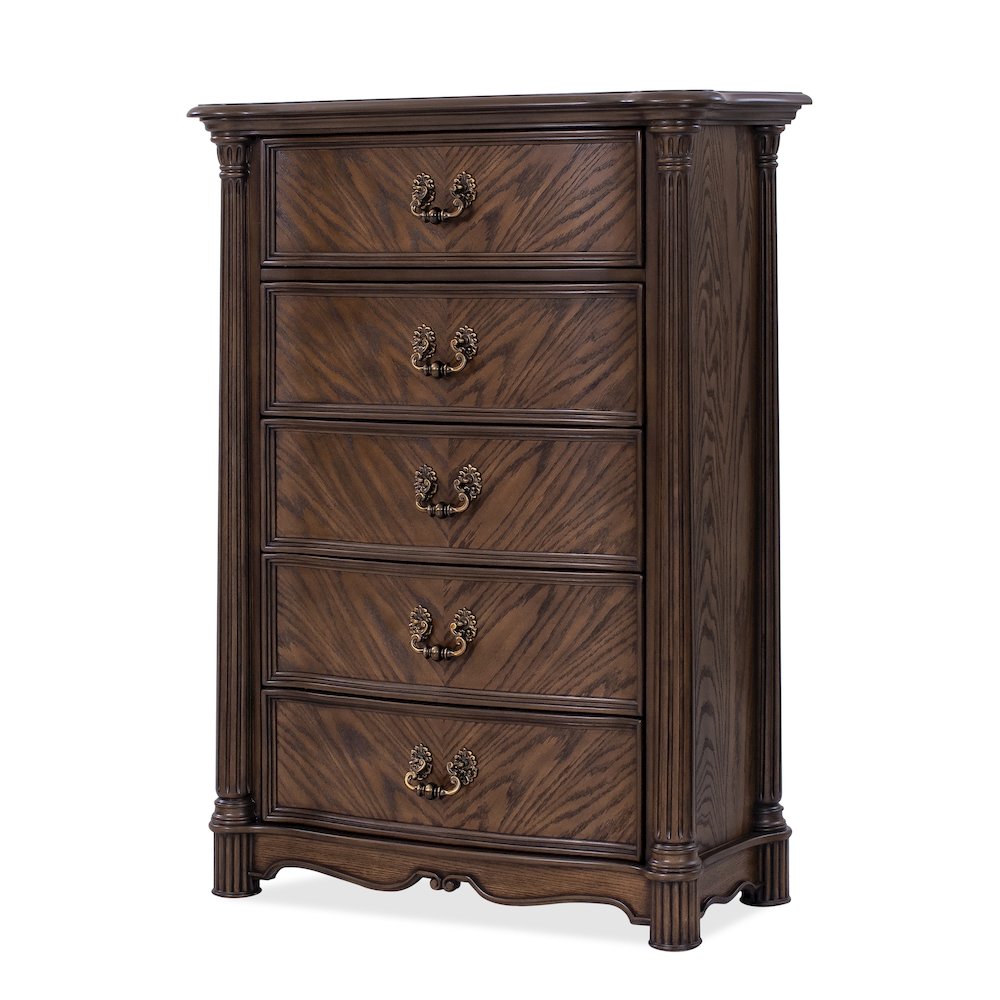 Nicole Ornate 5-Piece Bedroom Set, Queen