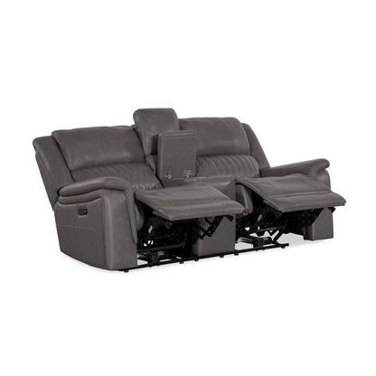 Palmer Top Grain Italian Leather 2-piece Living Room Set