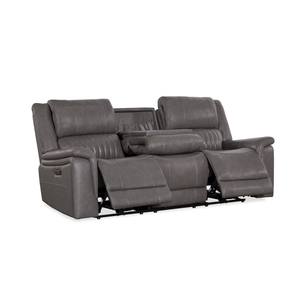Palmer Top Grain Italian Leather 2-piece Living Room Set
