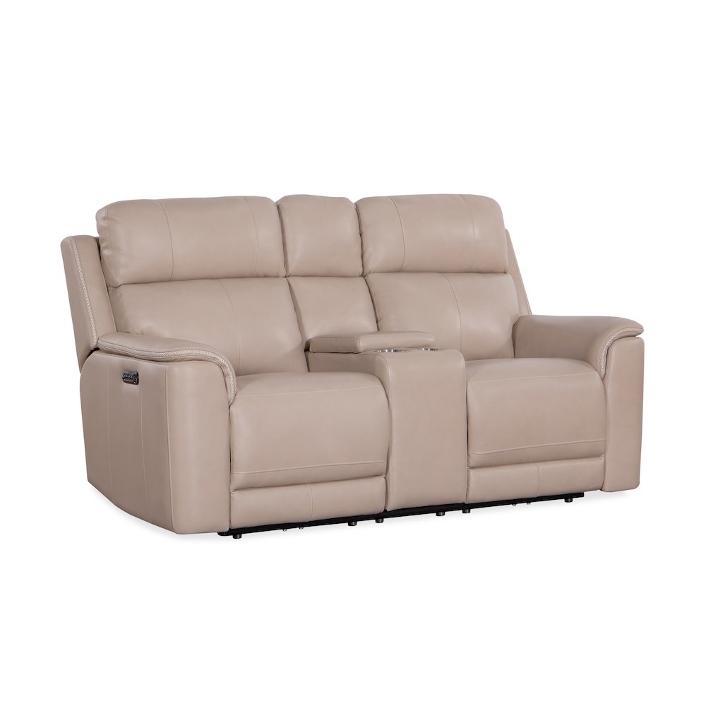 Riley Top Grain Italian Leather 2-piece Living Room Set