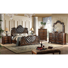 Santa Monica Cherry Brown 5-Piece Bedroom Set, Queen