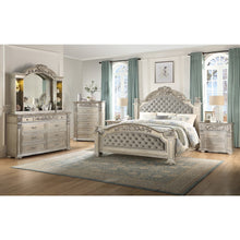 Platinum Silver 5-Piece Bedroom Set, King