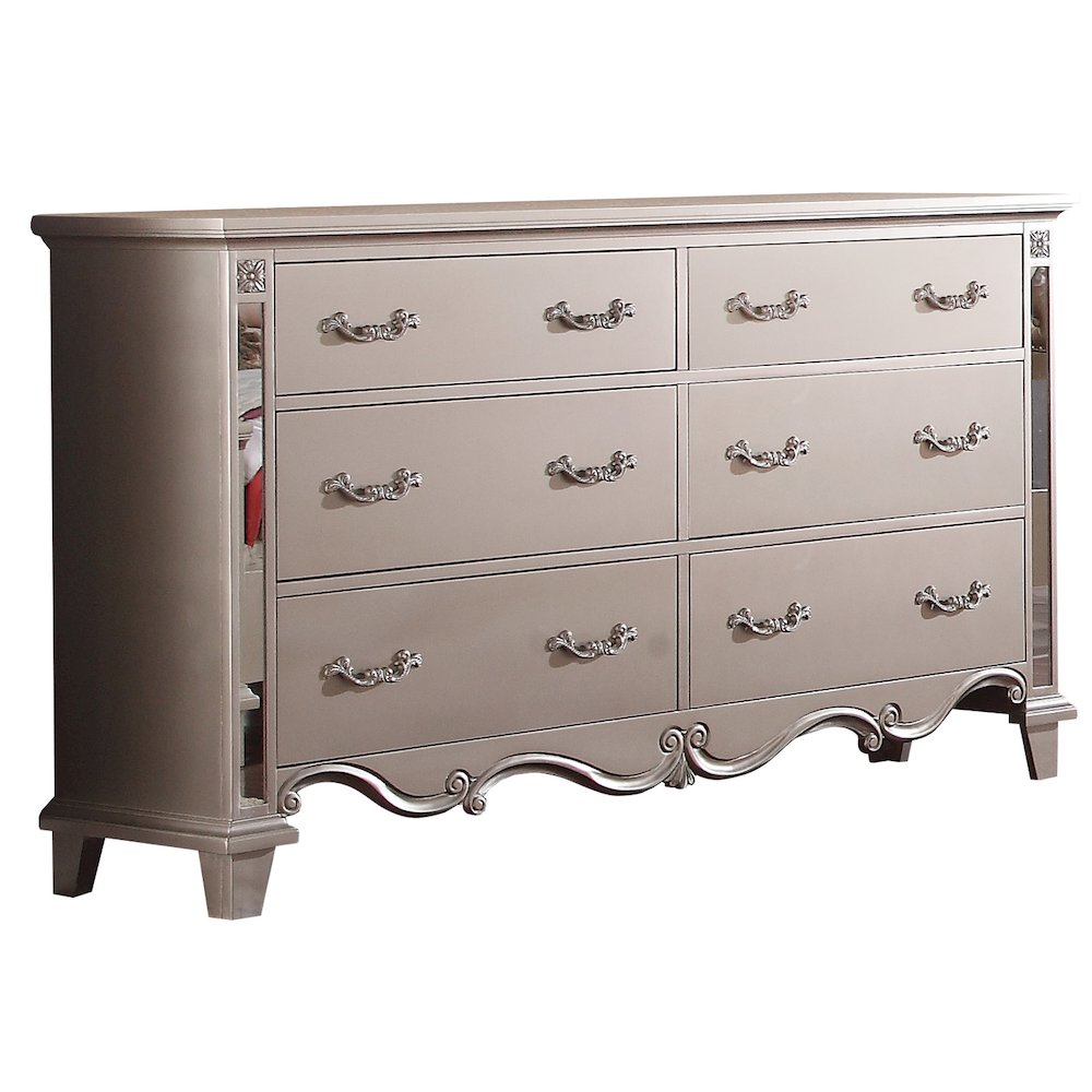Sonia Beige Tufted 4-Piece Bedroom Set, King