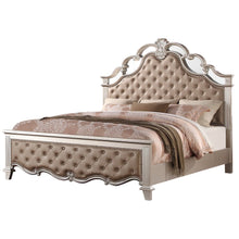 Sonia Beige Tufted 5-Piece Bedroom Set, King