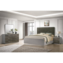 Naples Stone Gray Platform 4-Piece Bedroom Set, Queen