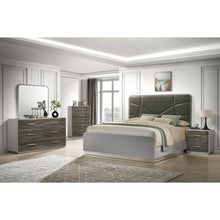 Naples Stone Gray Platform 5-Piece Bedroom Set, Queen
